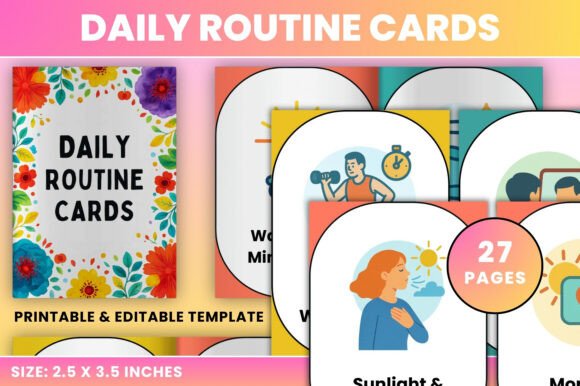 Download Daily Routine Cards - Cards Collection